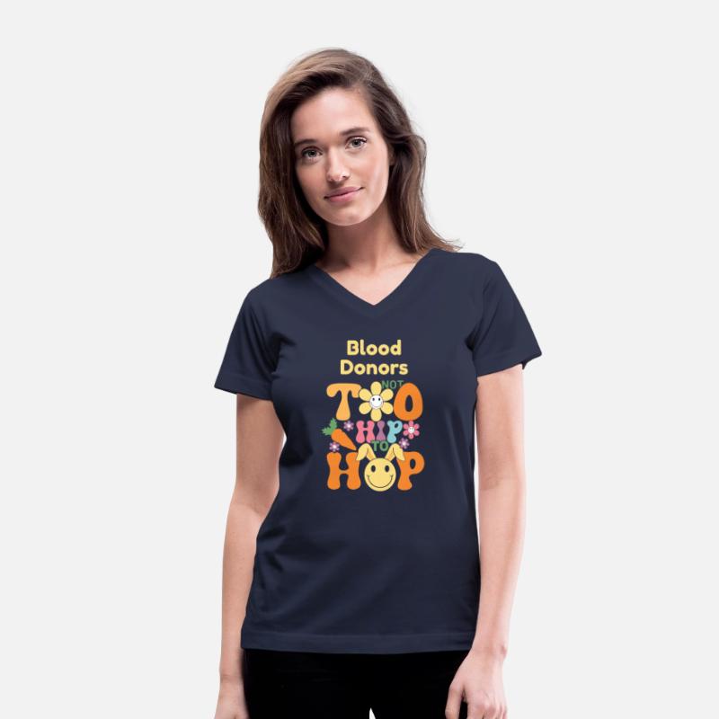 Blood Donor Funny Easter Quote Not Too Hip To Hop
