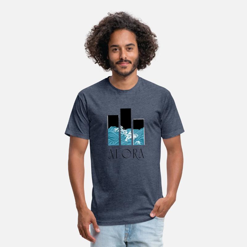 Blue And White T shirt