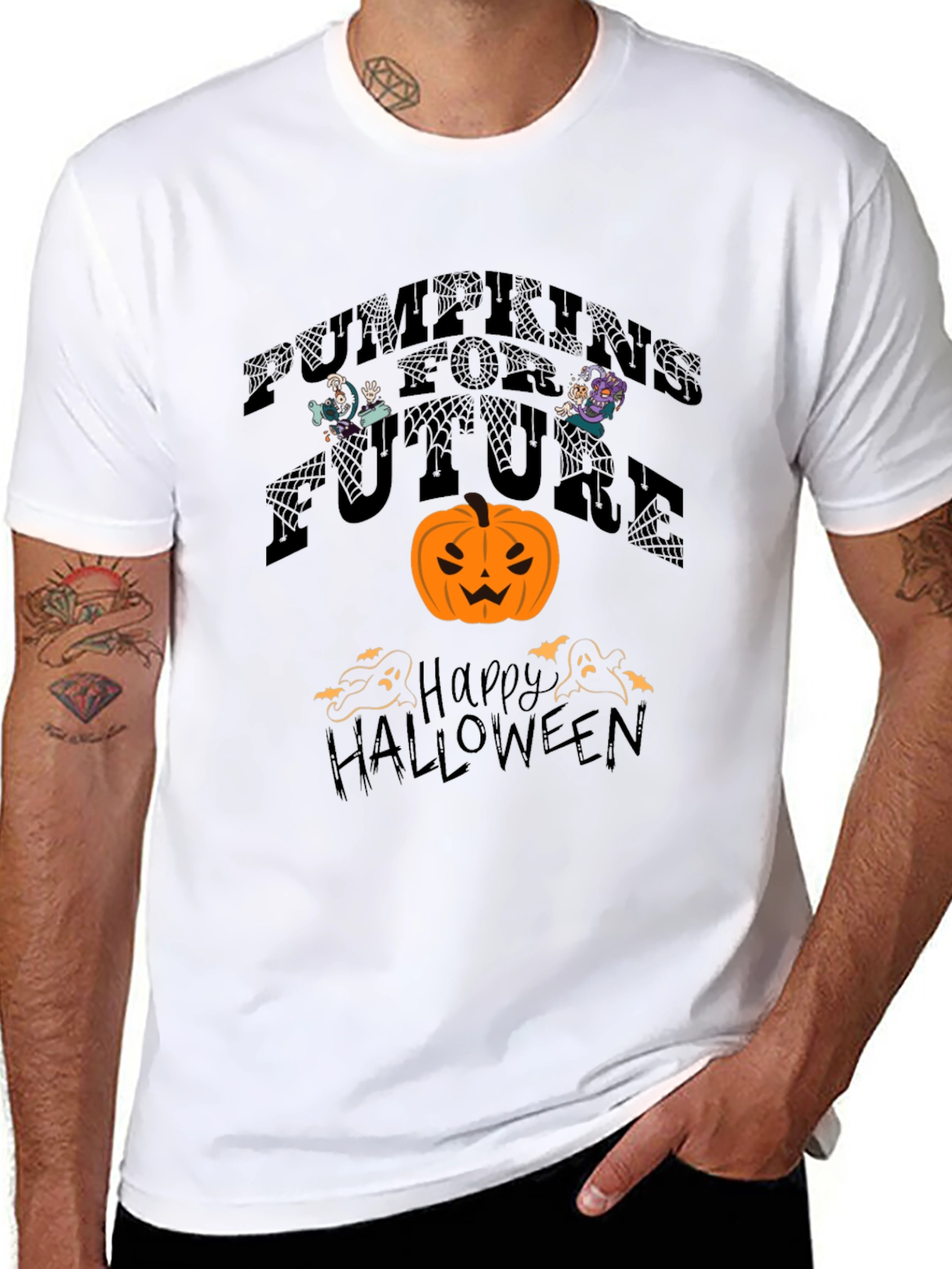 Pumpkins for Future Halloween T-Shirt