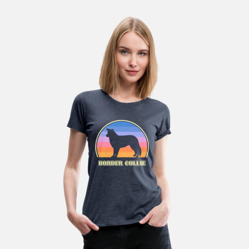 Border Collie Sunset Dog