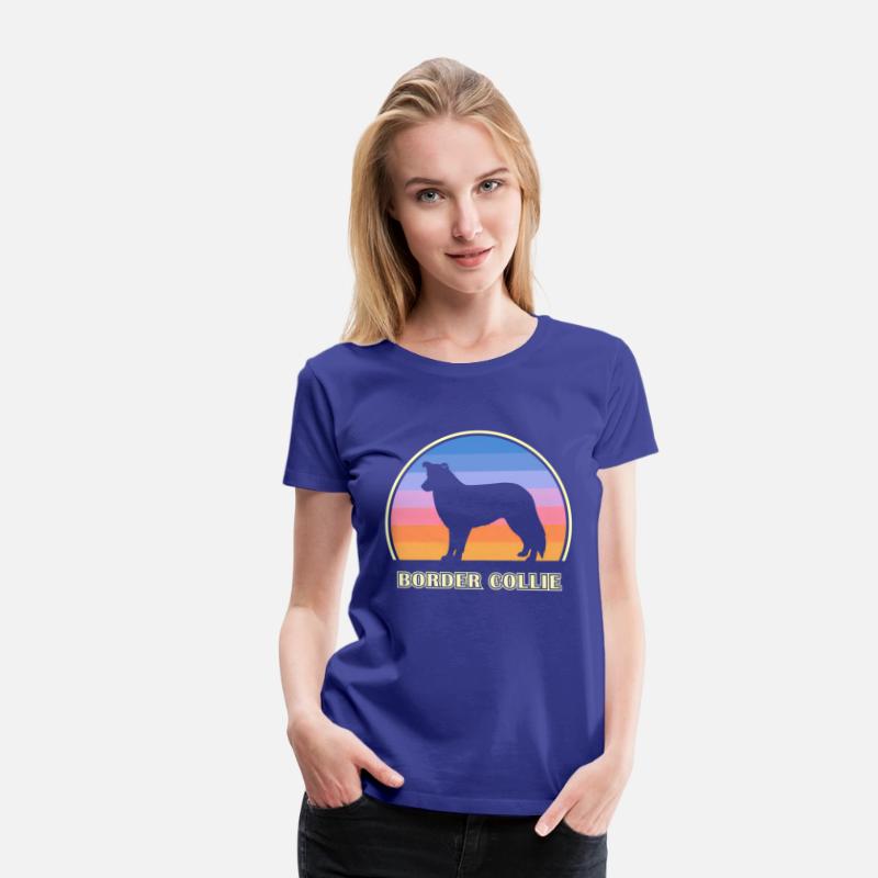 Border Collie Sunset Dog