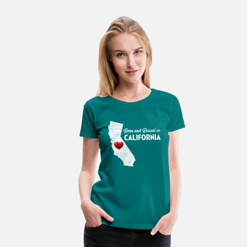 Born And Raised In California - California Ca