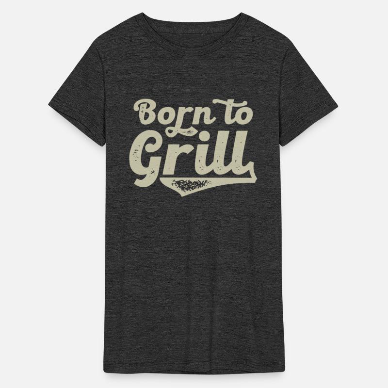 Born To Grill Retro Fun Barbeque Lover Sayings
