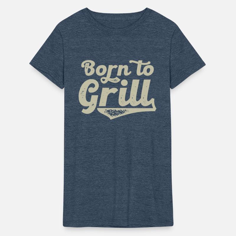 Born To Grill Retro Fun Barbeque Lover Sayings