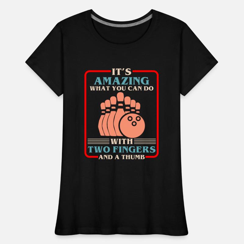 Bowling Bowler, 2 fingers and 1 thumb