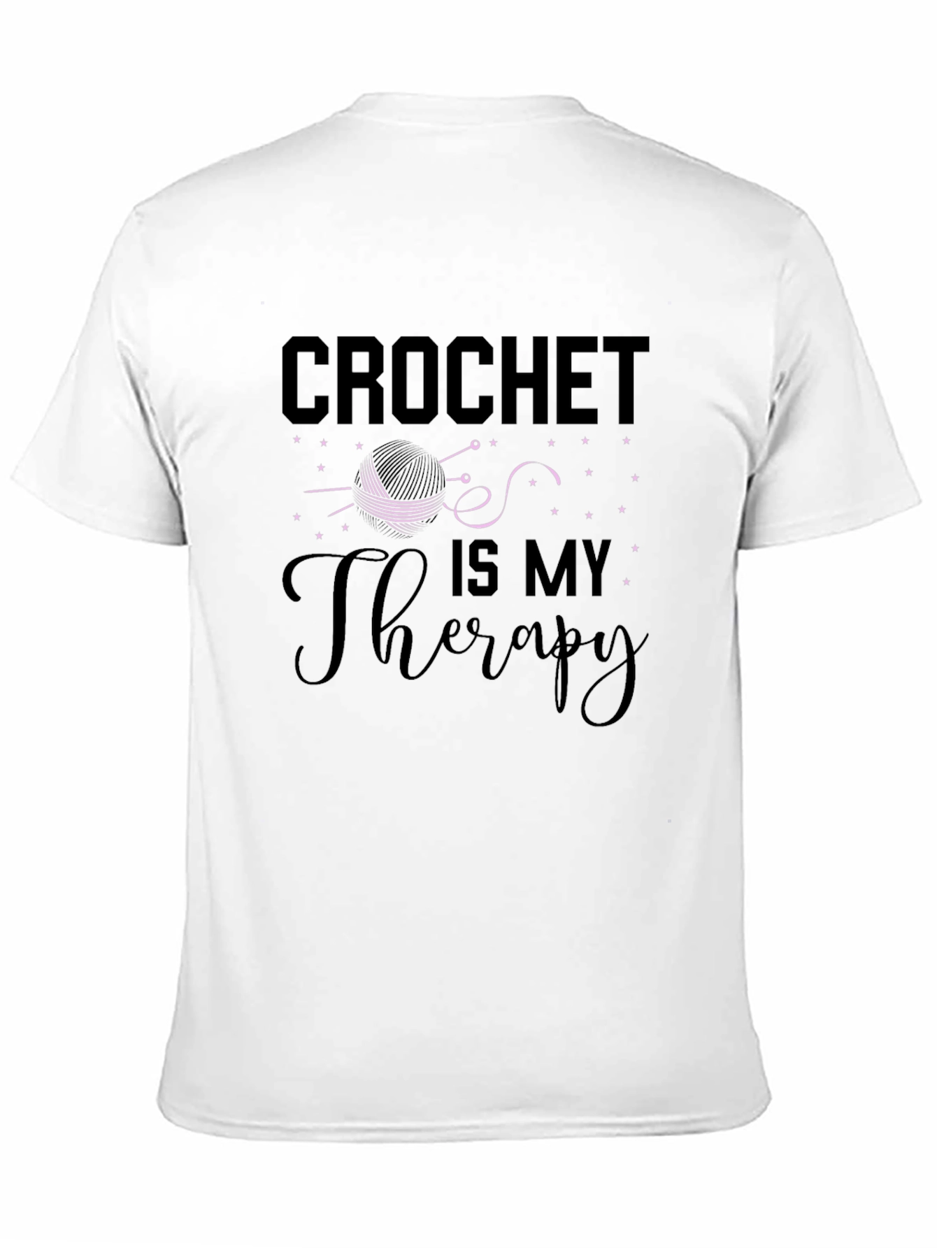 Crochet Is My Therapy Graphic Tee