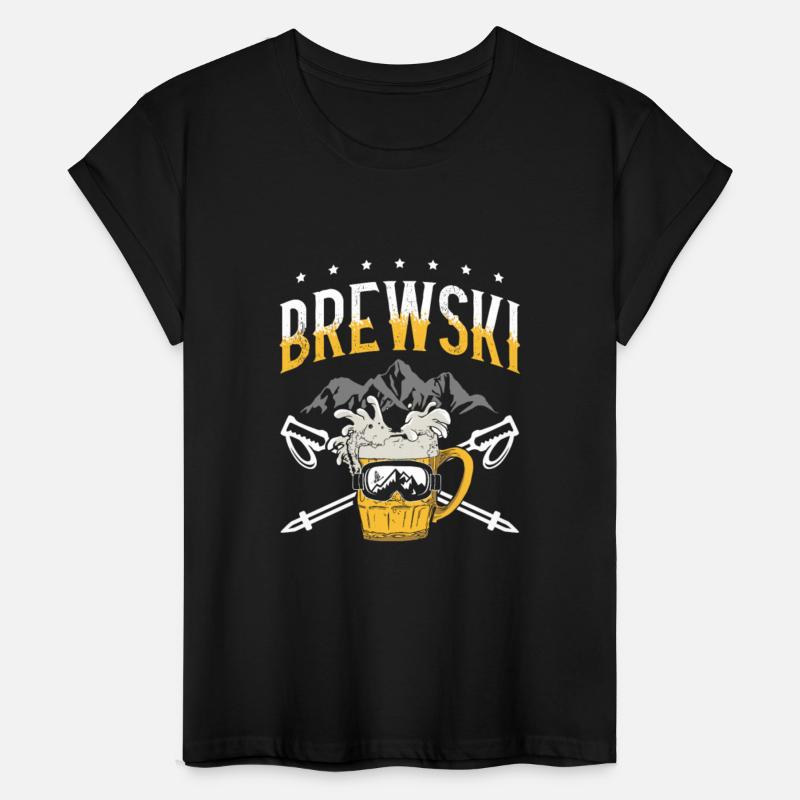 Brewski Beer Drinker Skiing Ice Ski Winter Sport