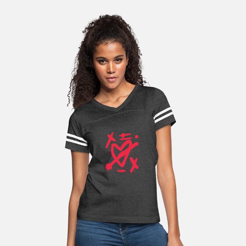 Broken Heart Graffiti – Distressed Spray Paint