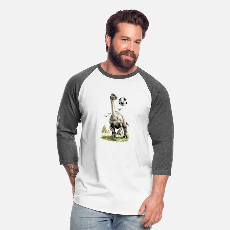 Brontosaur Soccer Ball Player