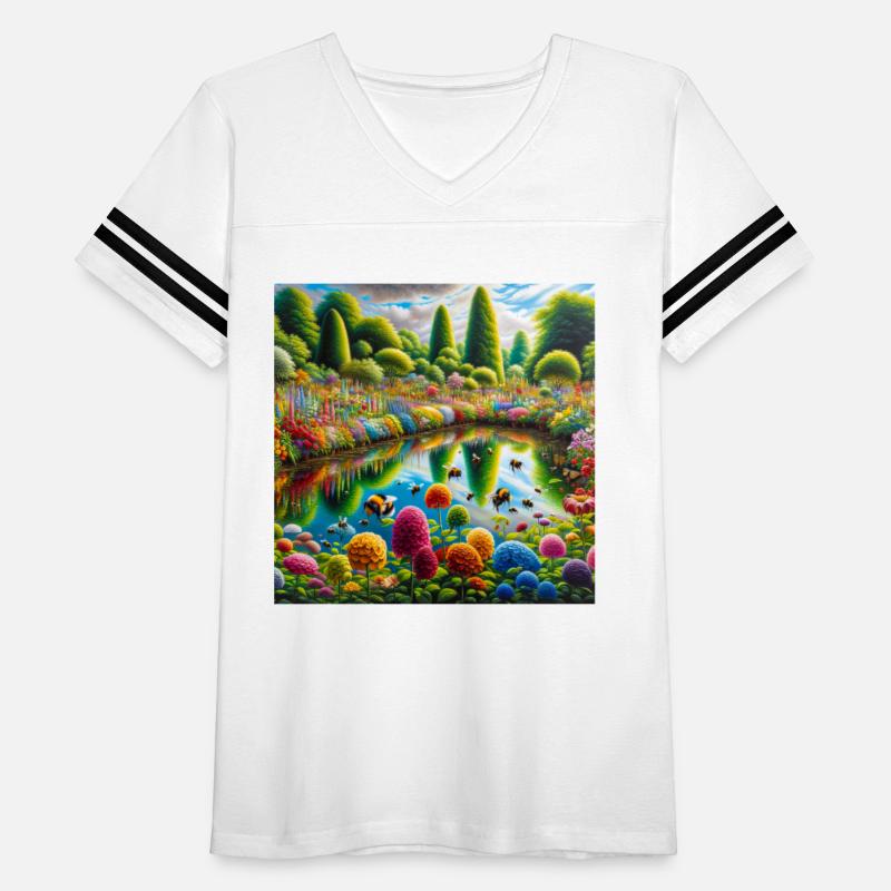 Bumble Bee Reflections Pollinator's Paradise T