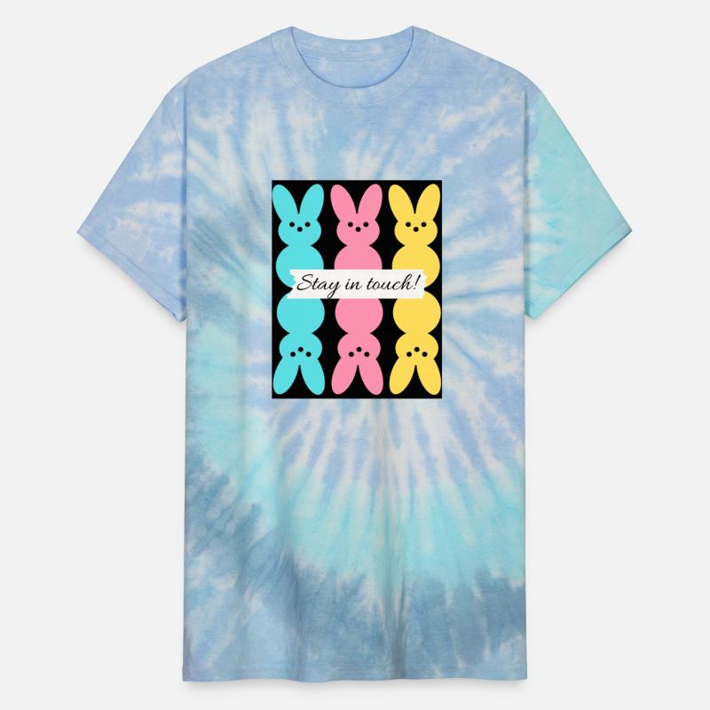 Bunny mirror print