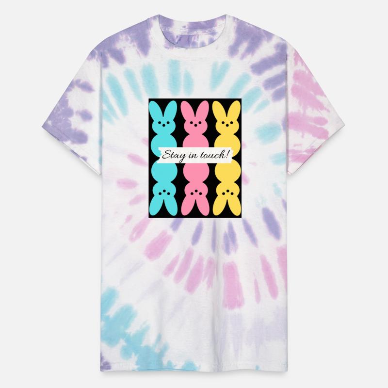 Bunny mirror print