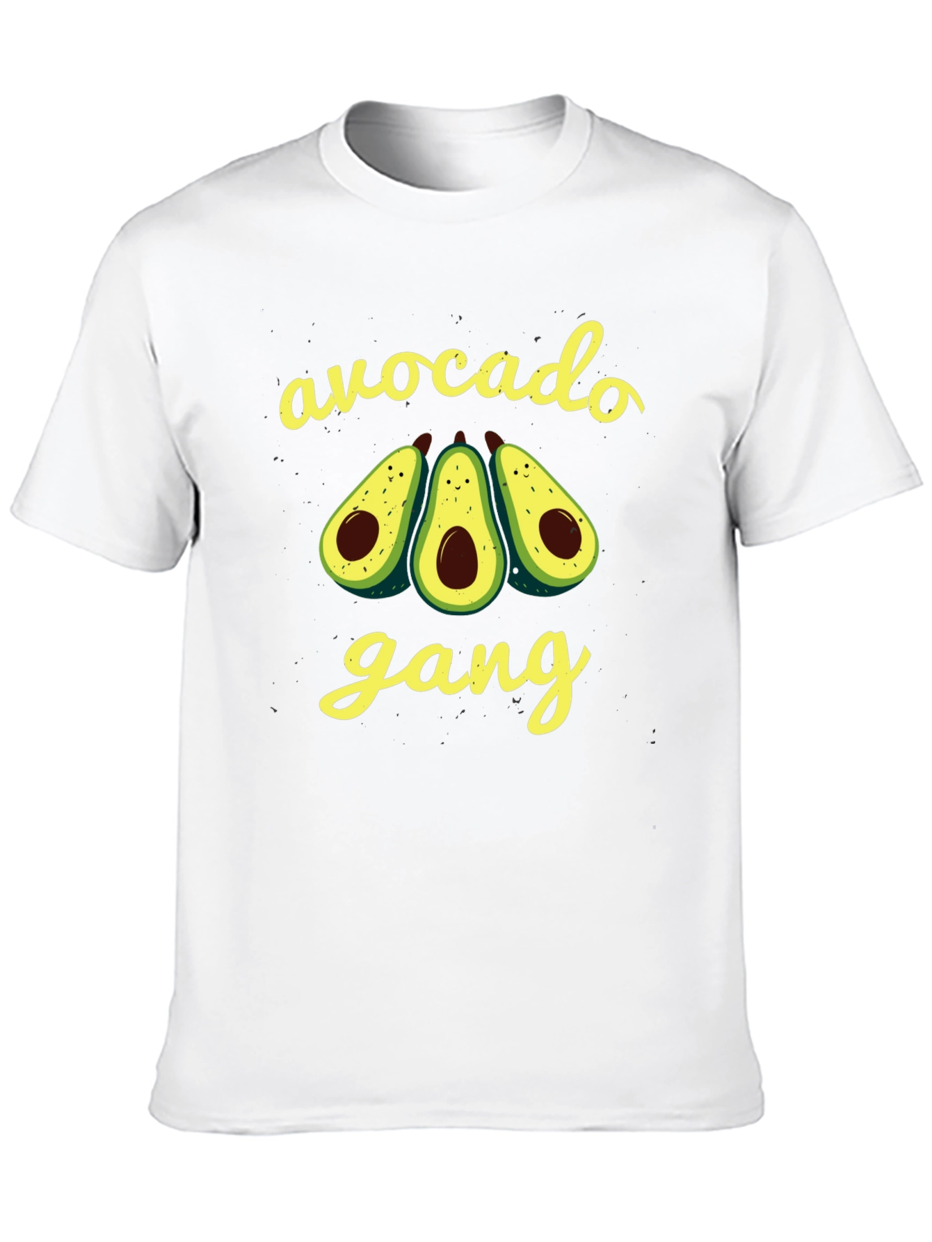 Avocado Gang Graphic Tee - Black