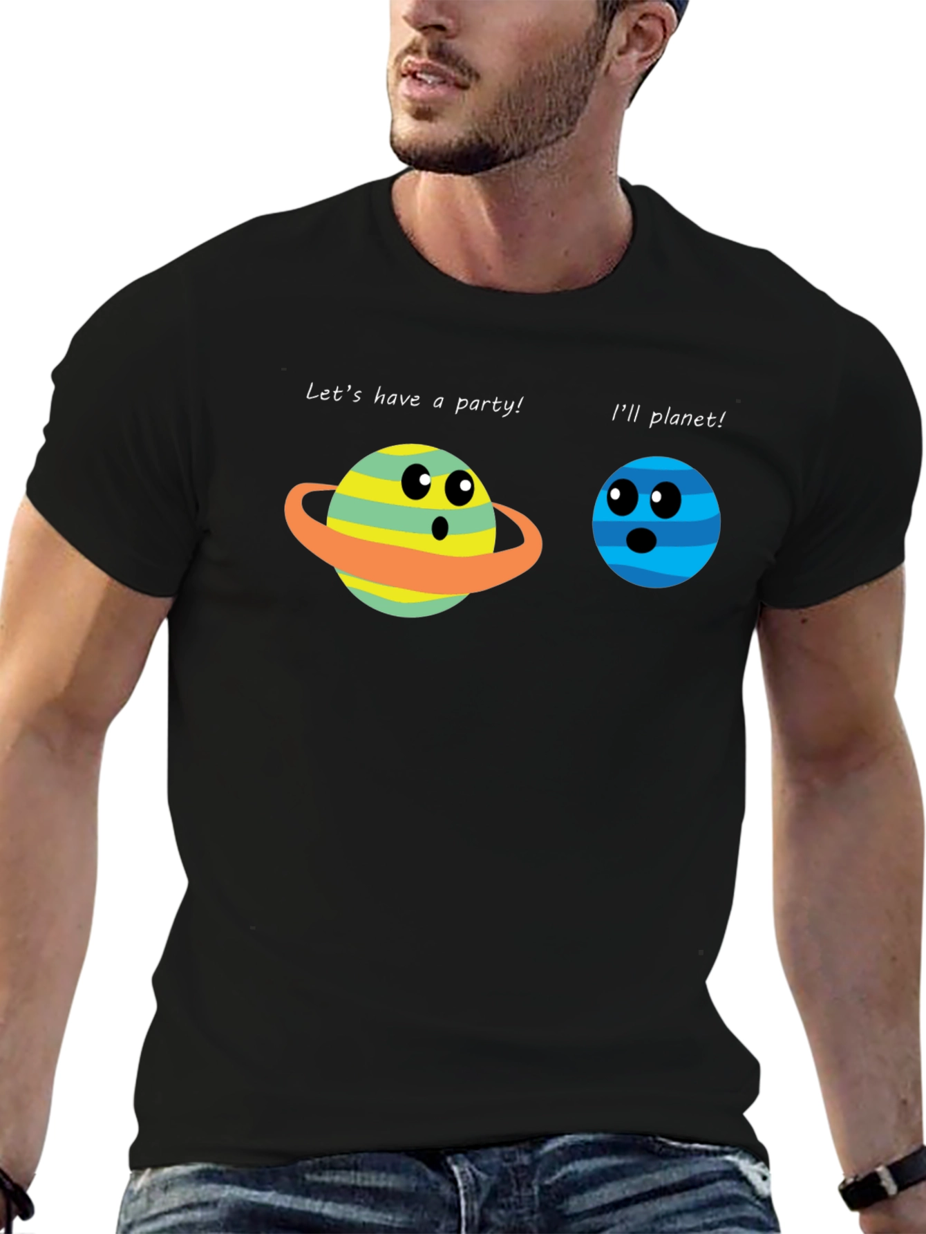 Funny Planet Party T-Shirt