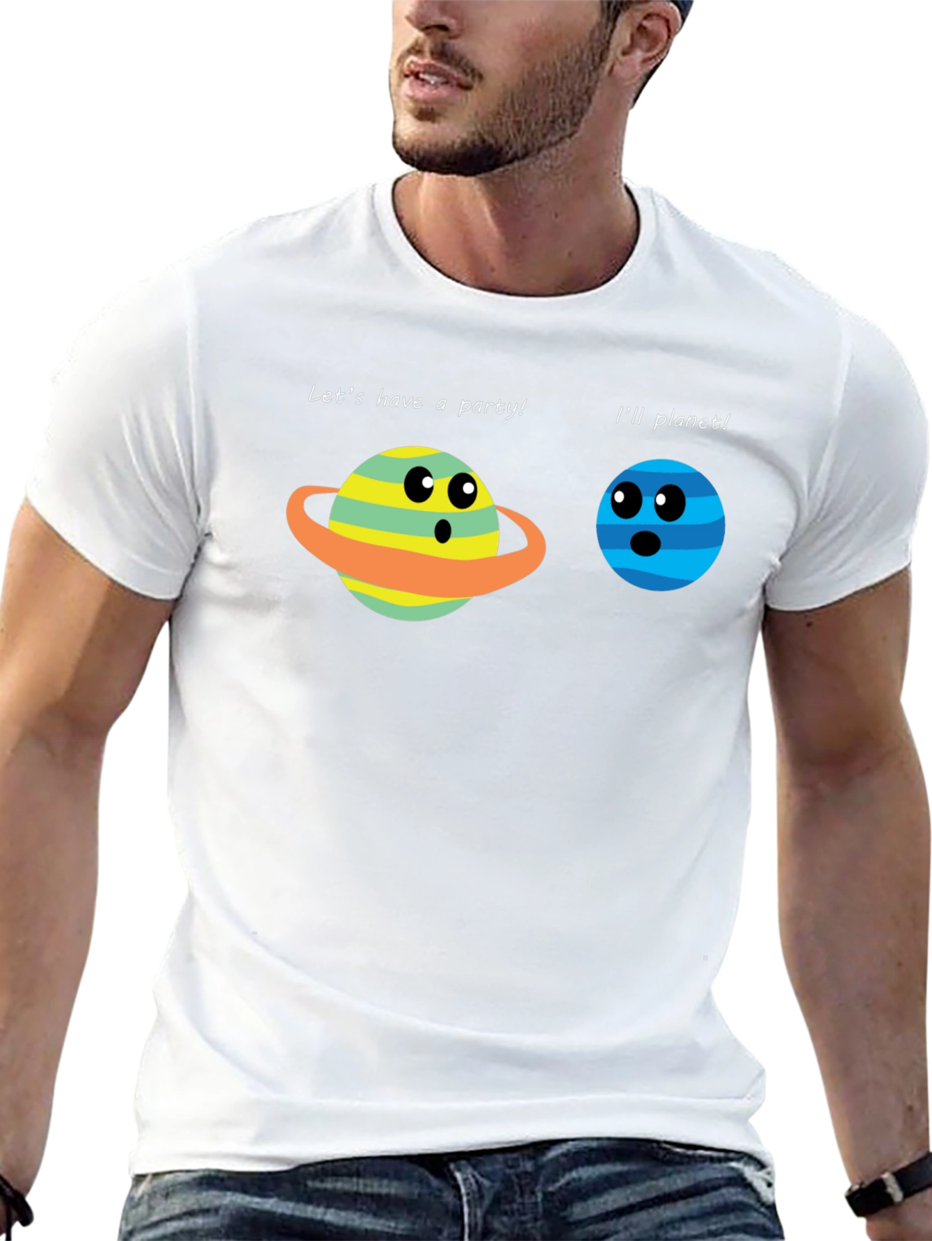 Funny Planet Party T-Shirt