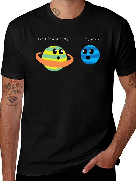 Funny Planet Party T-Shirt