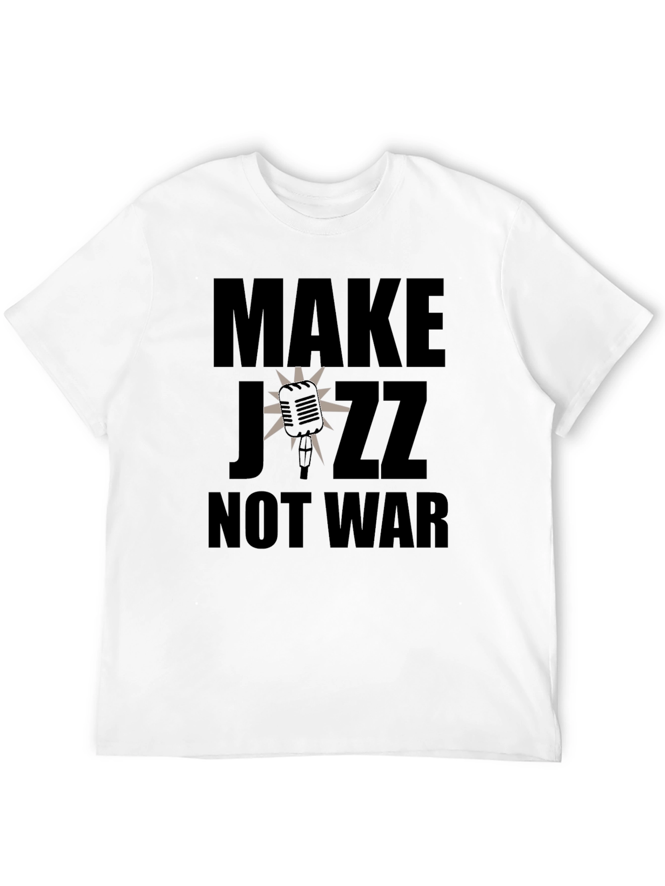 Make Jazz Not War Graphic Tee
