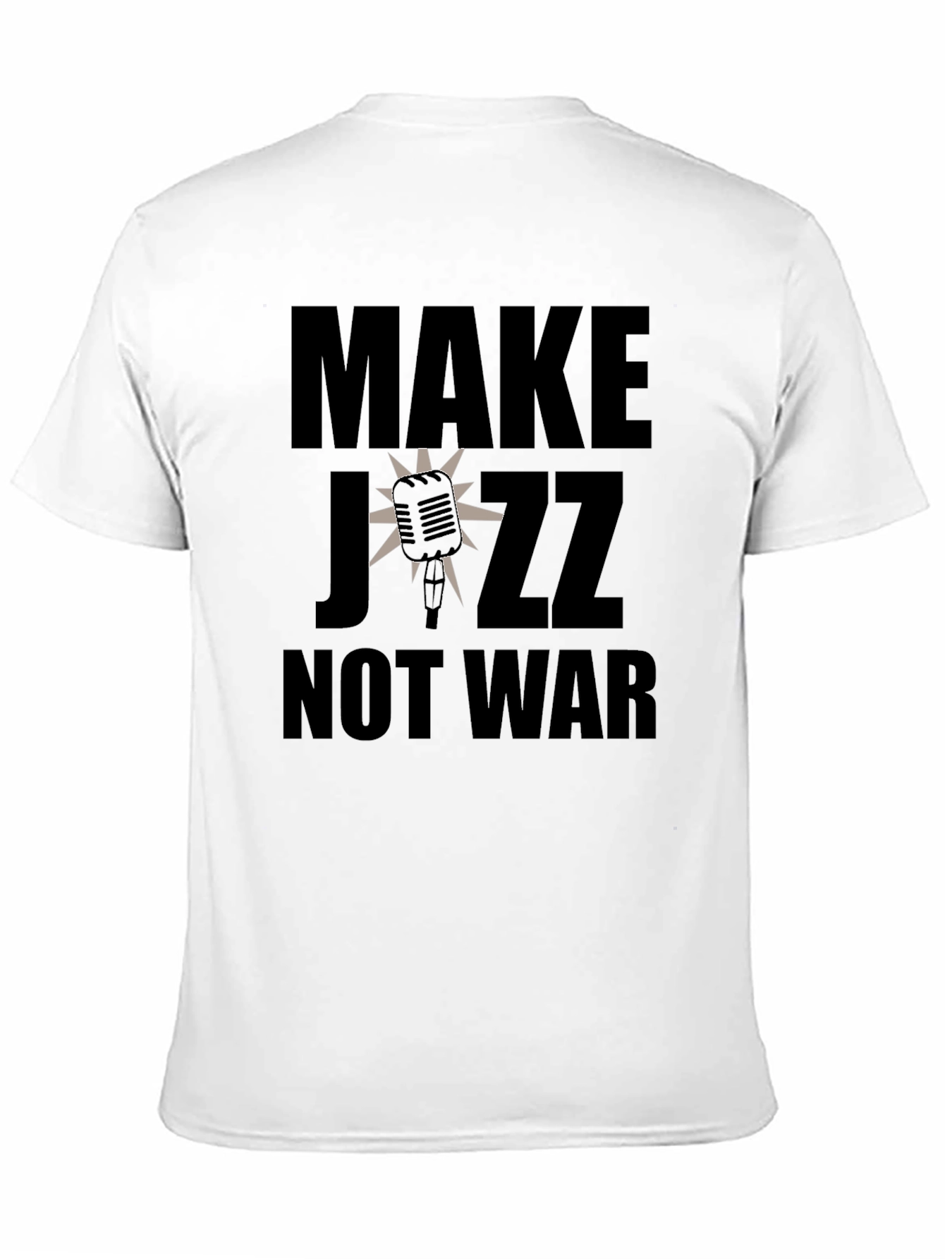 Make Jazz Not War Graphic Tee