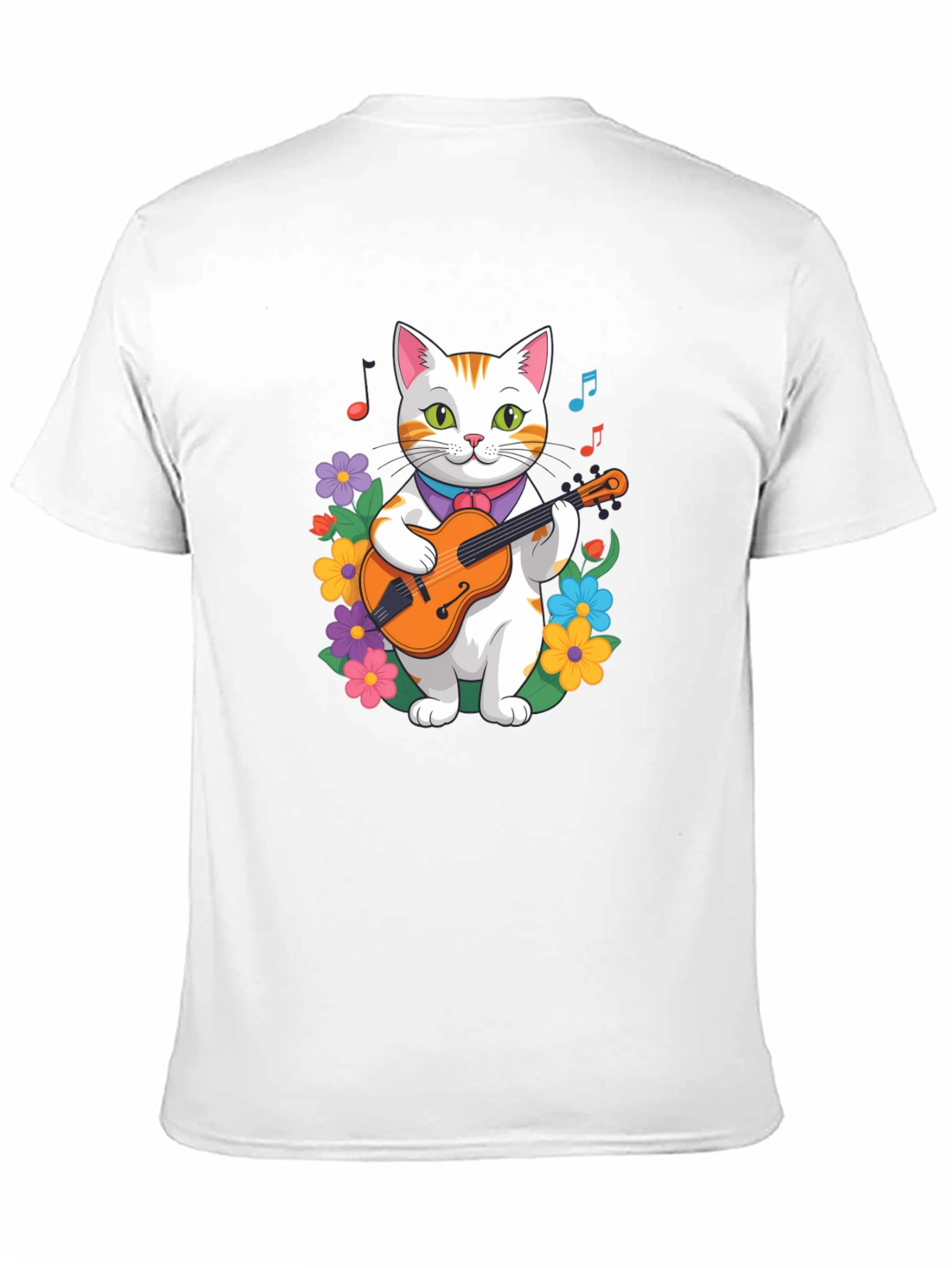 Cat Playing Guitar T-Shirt