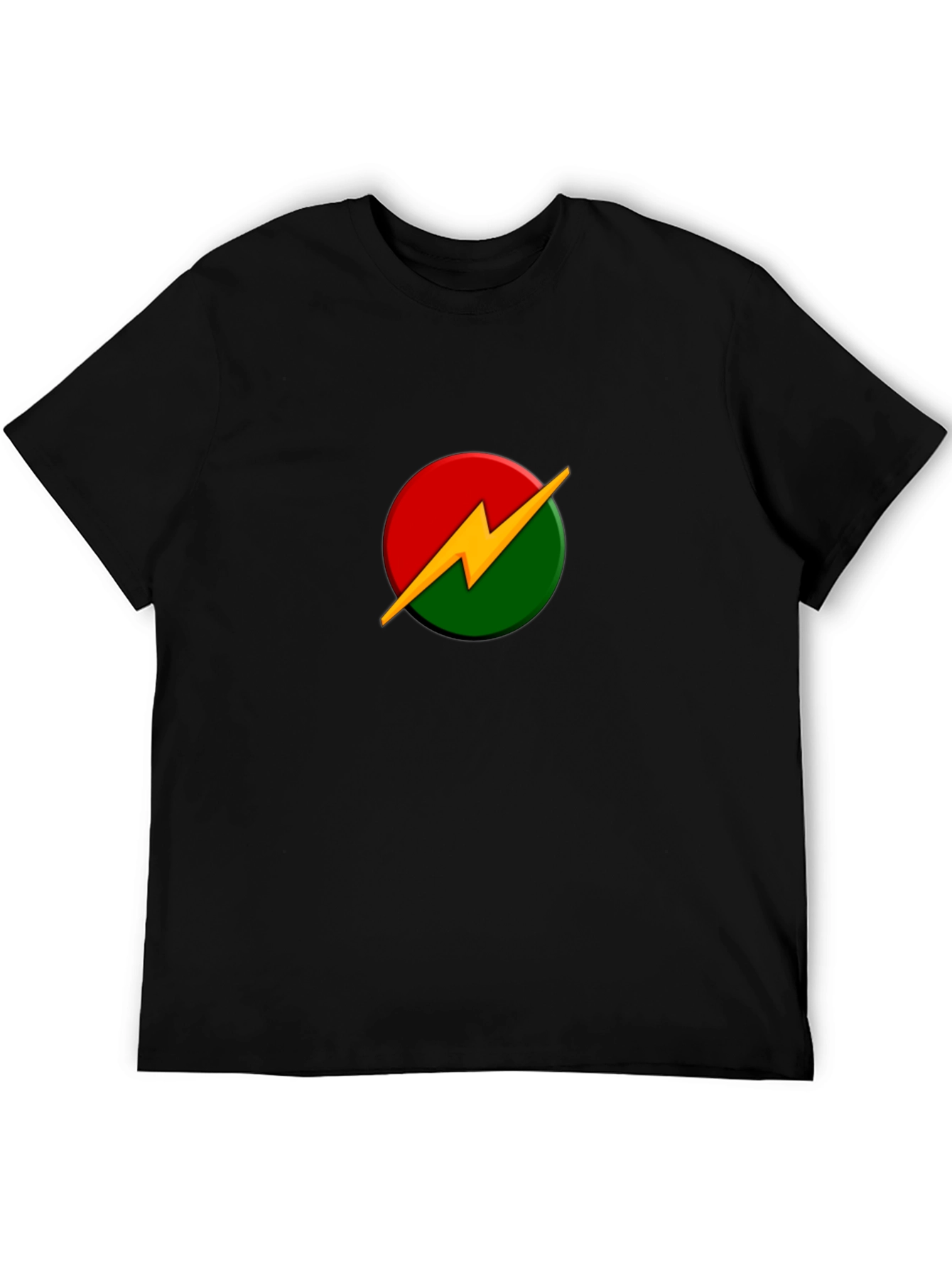 Bolt Logo Graphic T-Shirt - Black