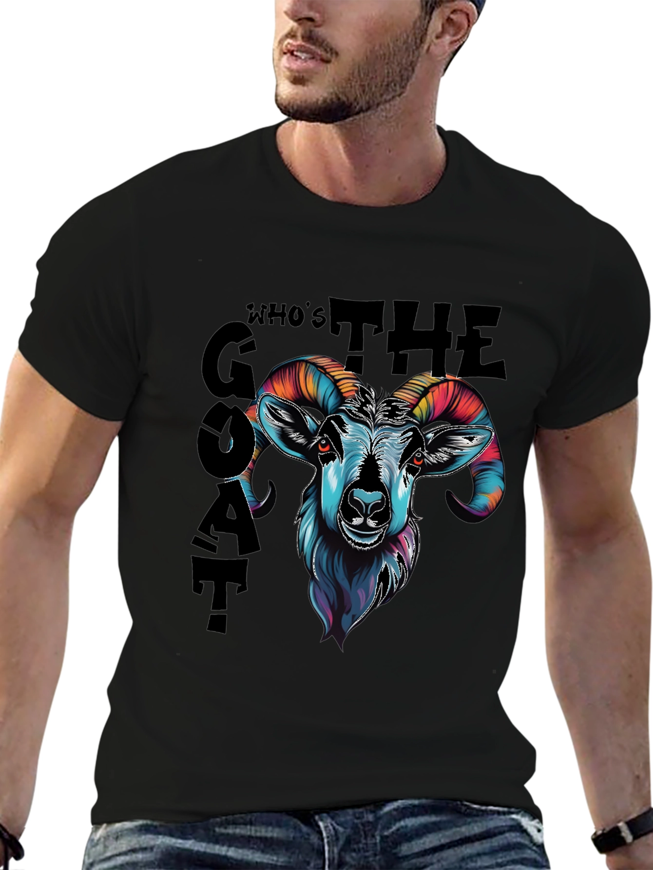 Whos the Goat? Graphic Tee