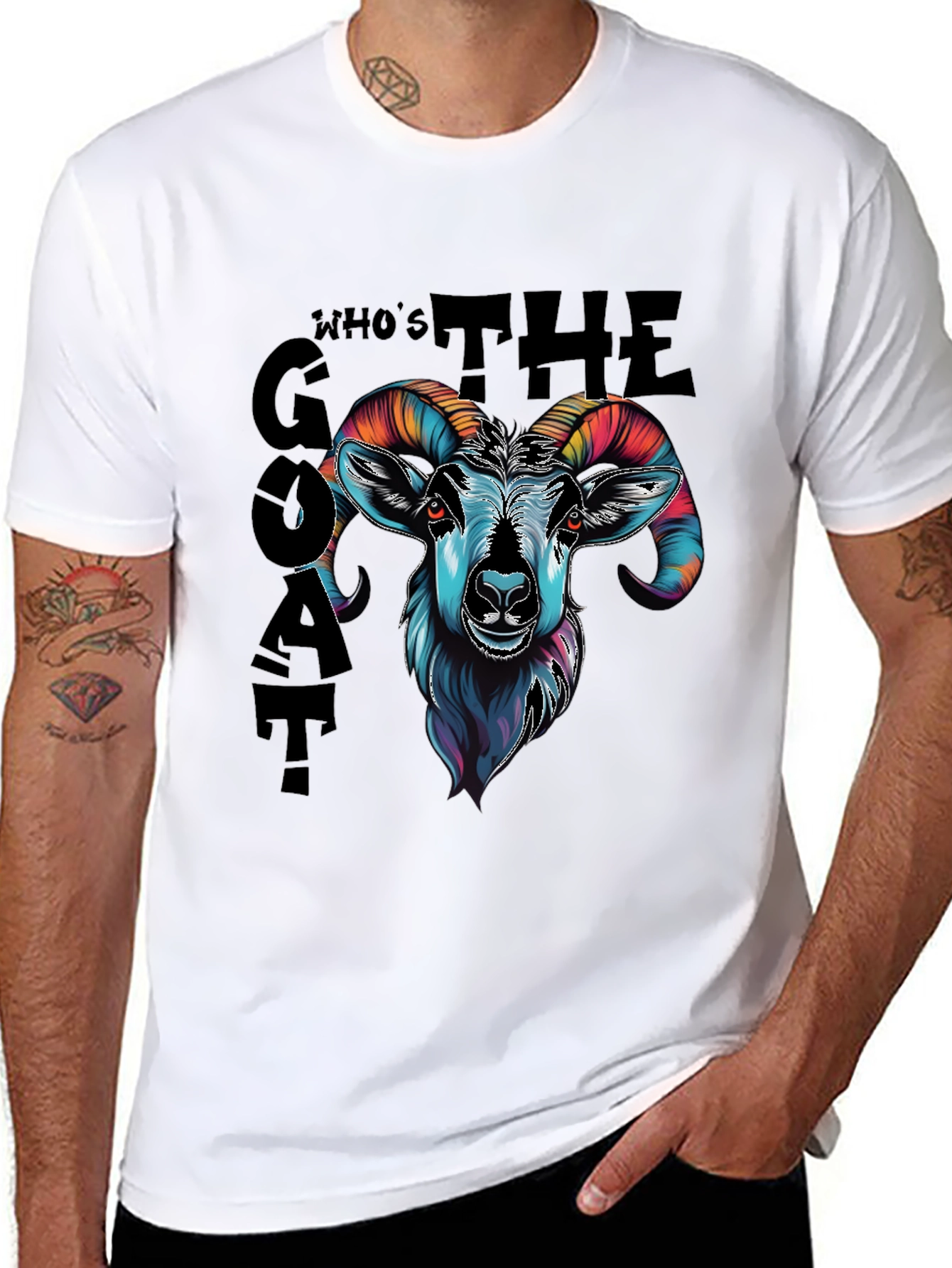 Whos the Goat? Graphic Tee