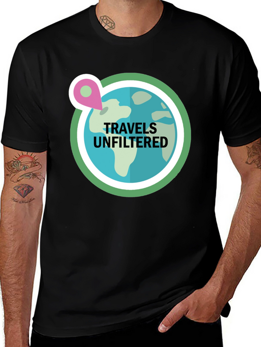 Travels Unfiltered Black T-Shirt