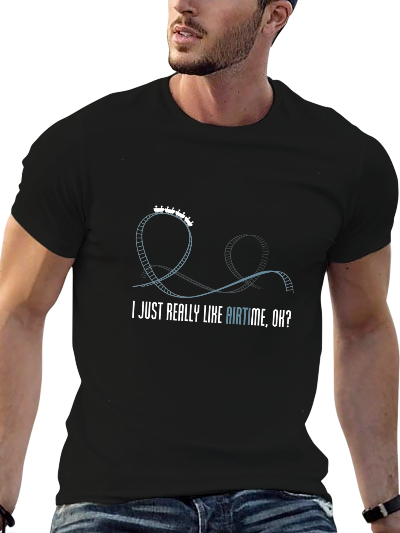 Airtime Rollercoaster T-Shirt - Thrill Ride Apparel