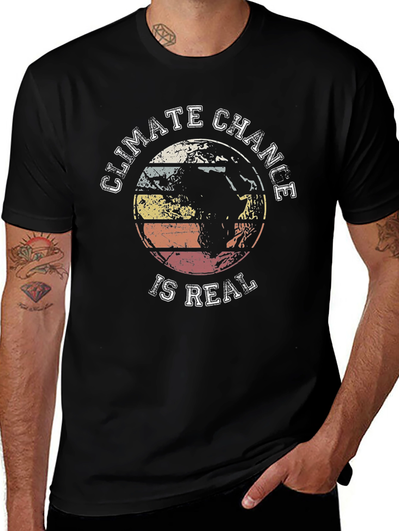 Climate Change Awareness Graphic T-Shirt