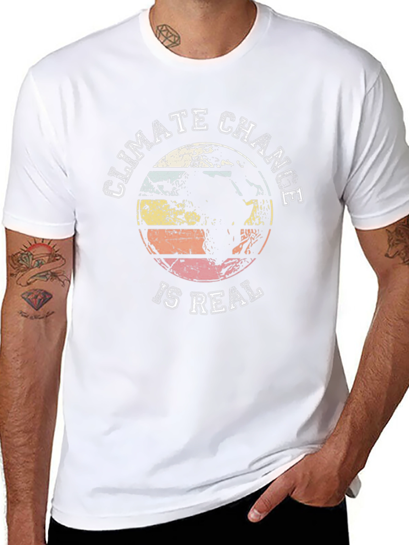 Climate Change Awareness Graphic T-Shirt