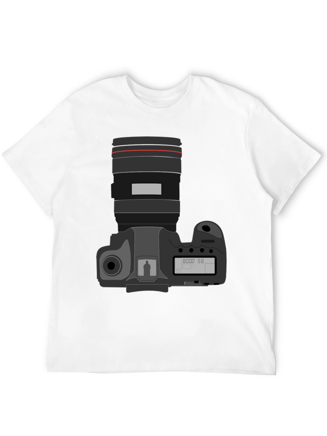 Camera Graphic Tee - Photographer Shirt