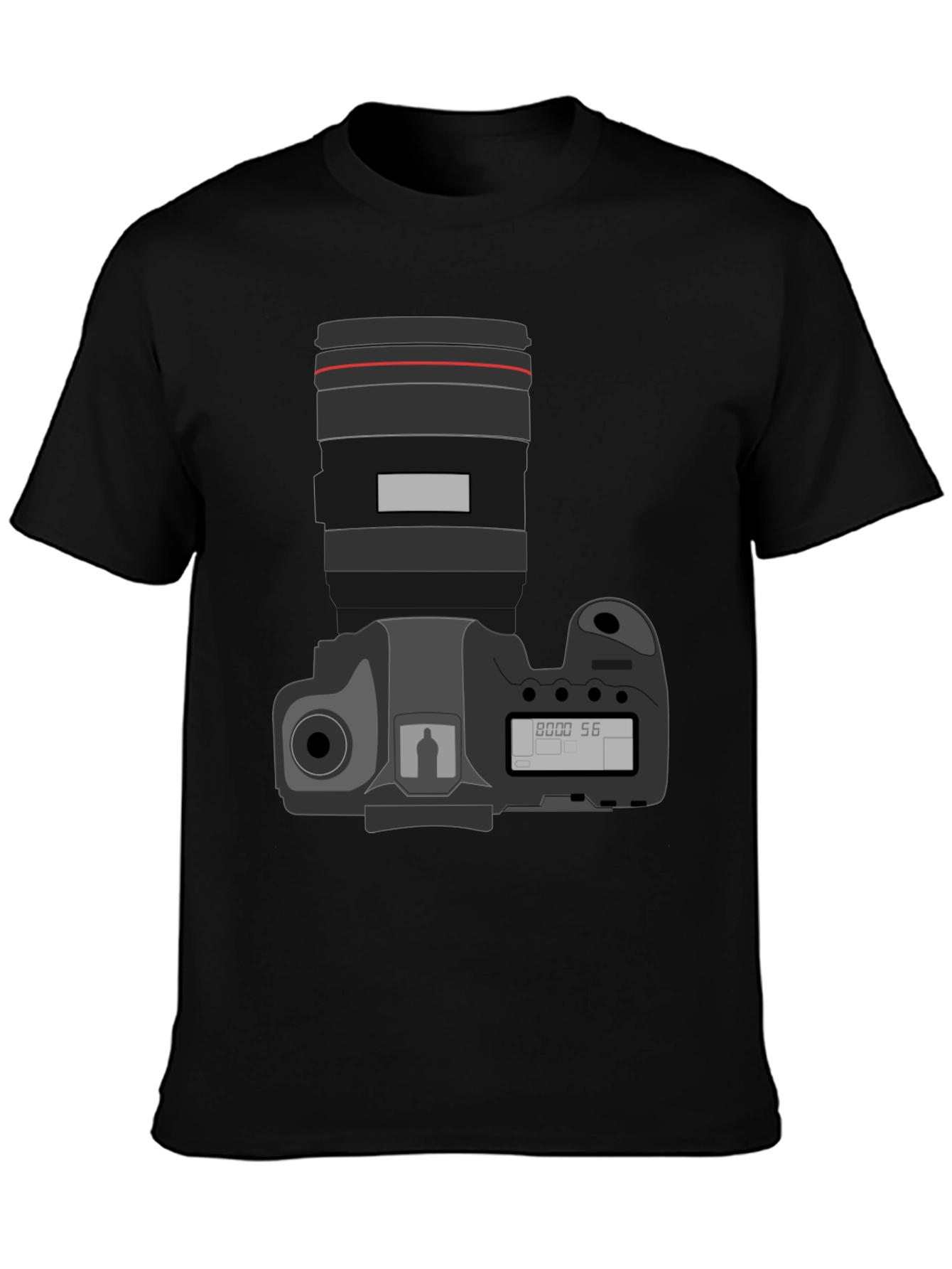 Camera Graphic Tee - Photographer Shirt