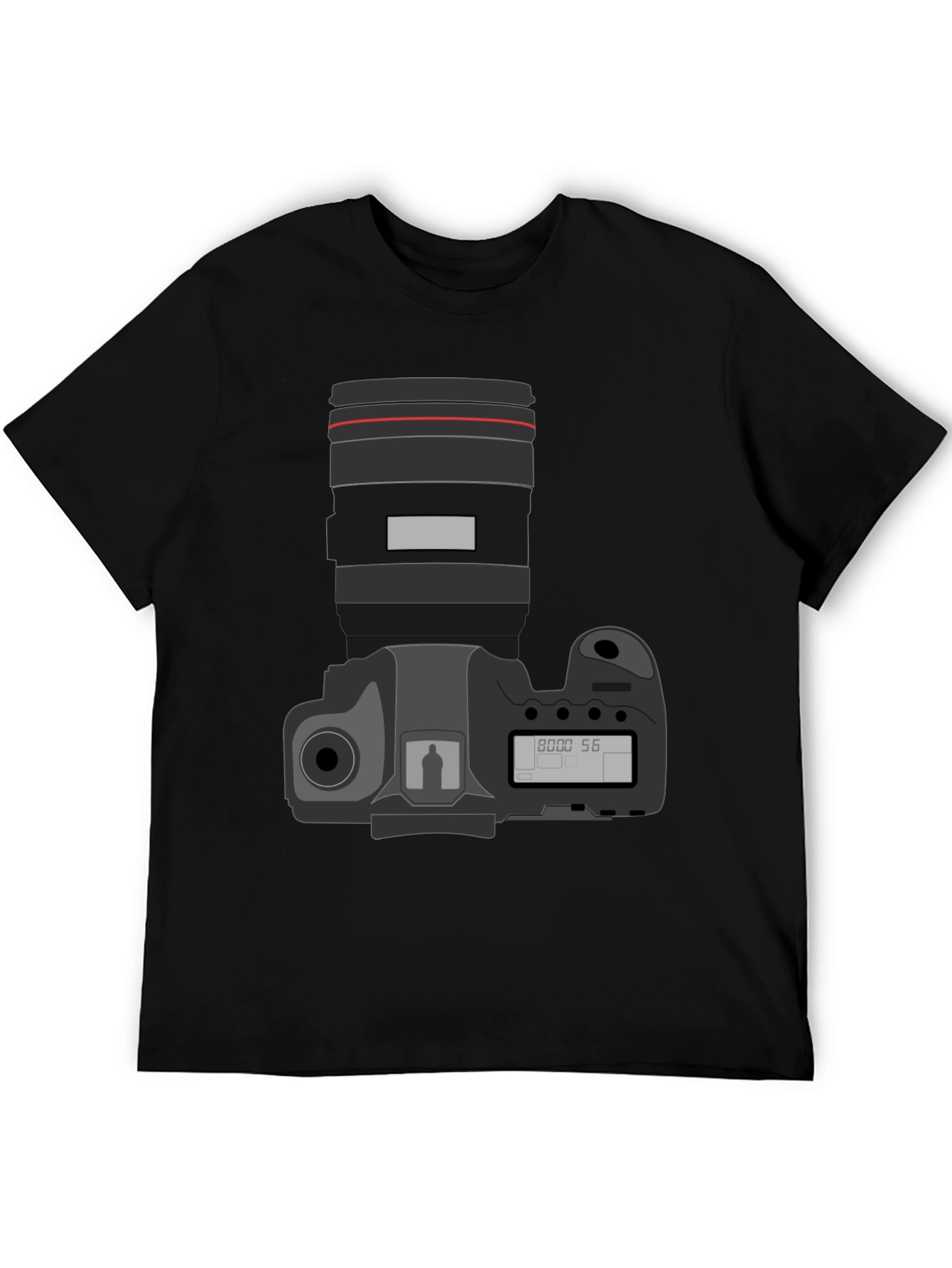 Camera Graphic Tee - Photographer Shirt