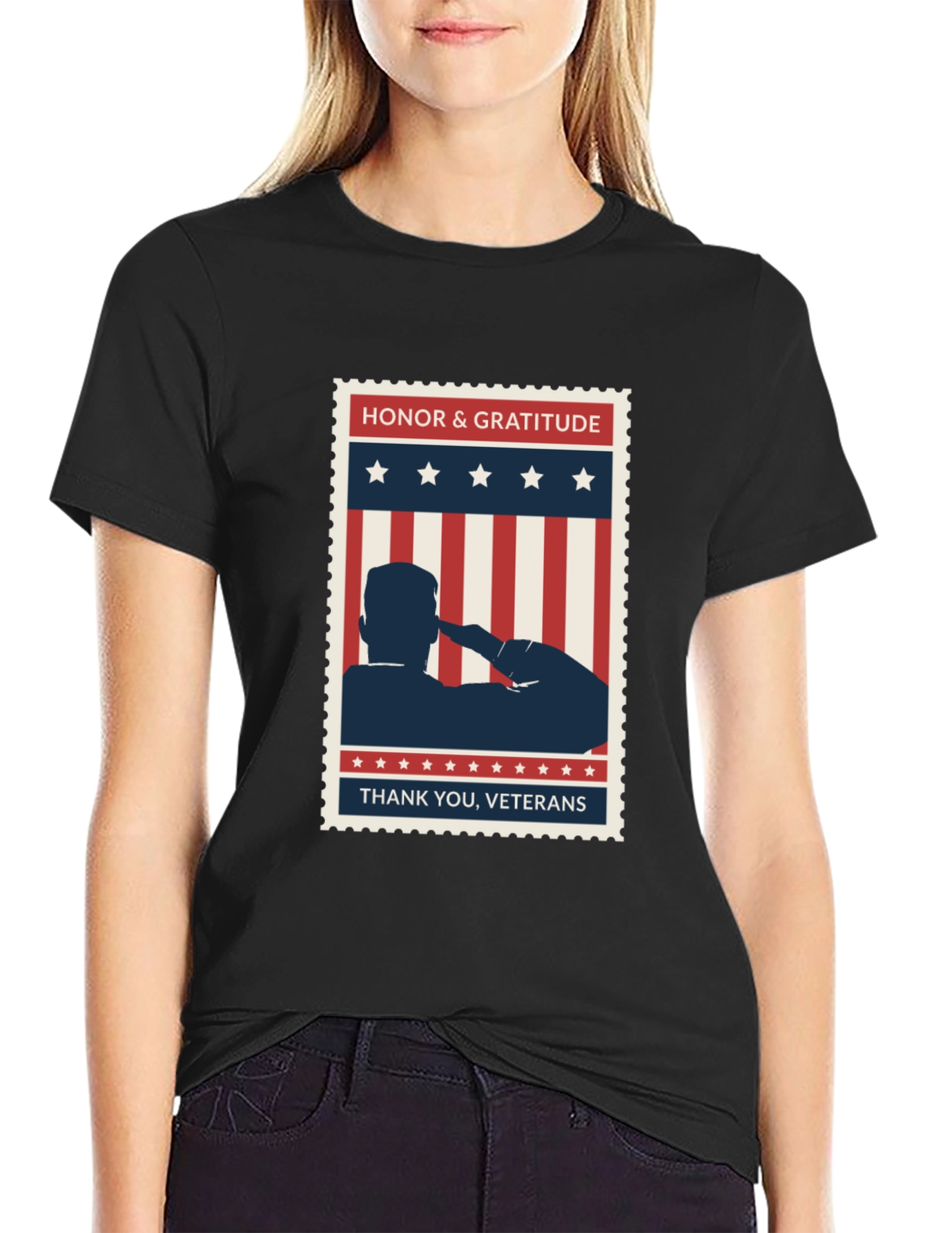Honor & Gratitude Veteran T-Shirt