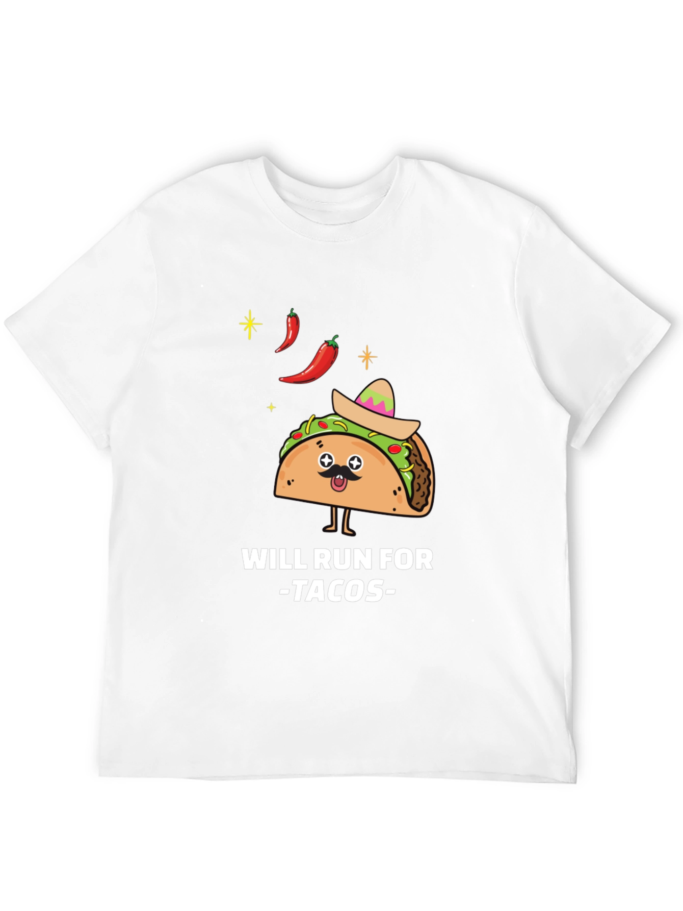 Will Run For Tacos Graphic Tee