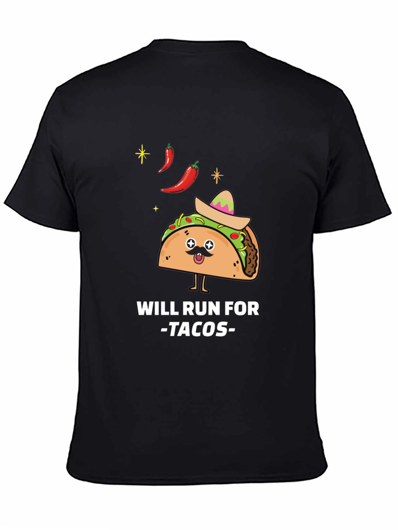 Will Run For Tacos Graphic Tee