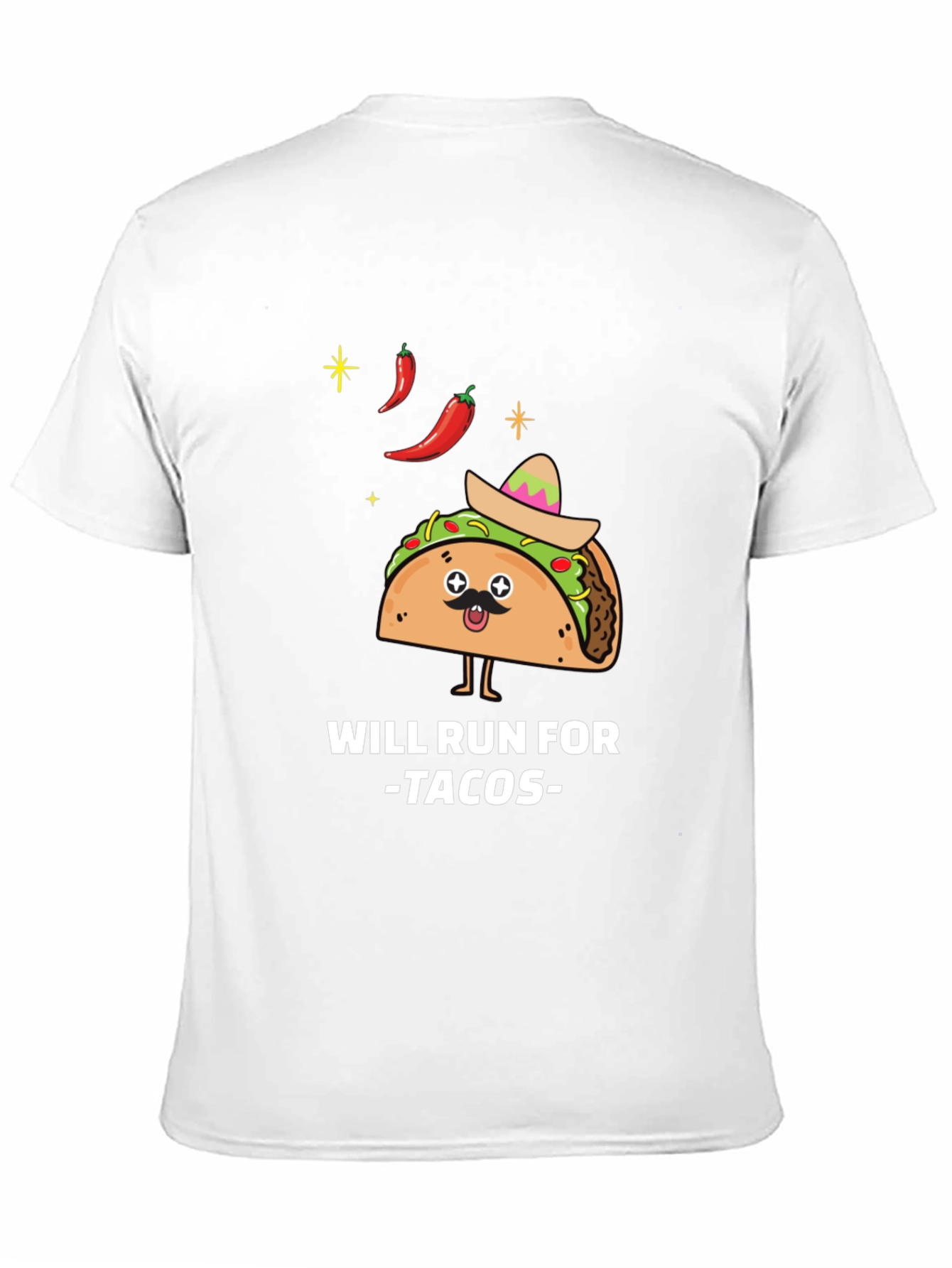 Will Run For Tacos Graphic Tee
