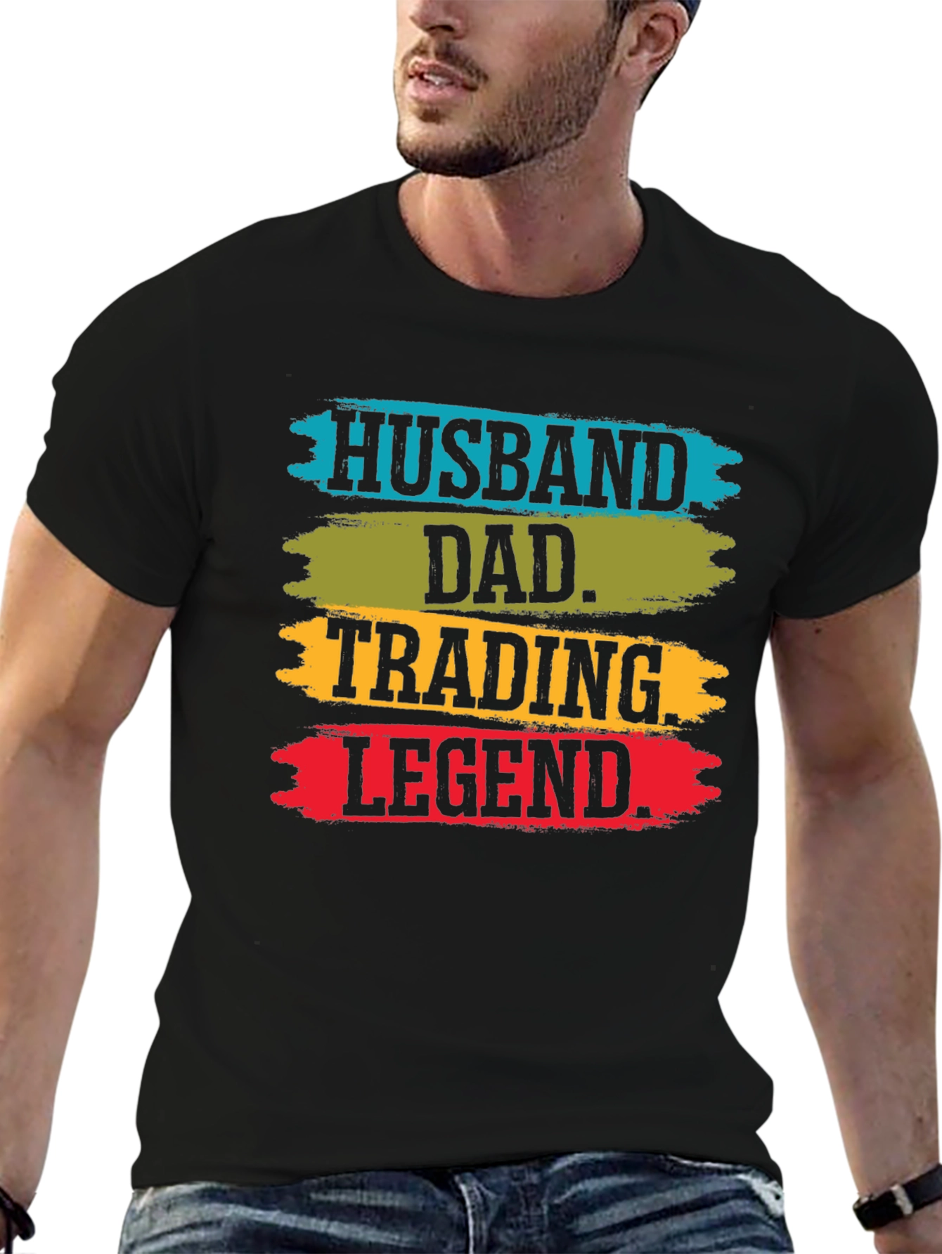 Husband Dad Trading Legend T-Shirt