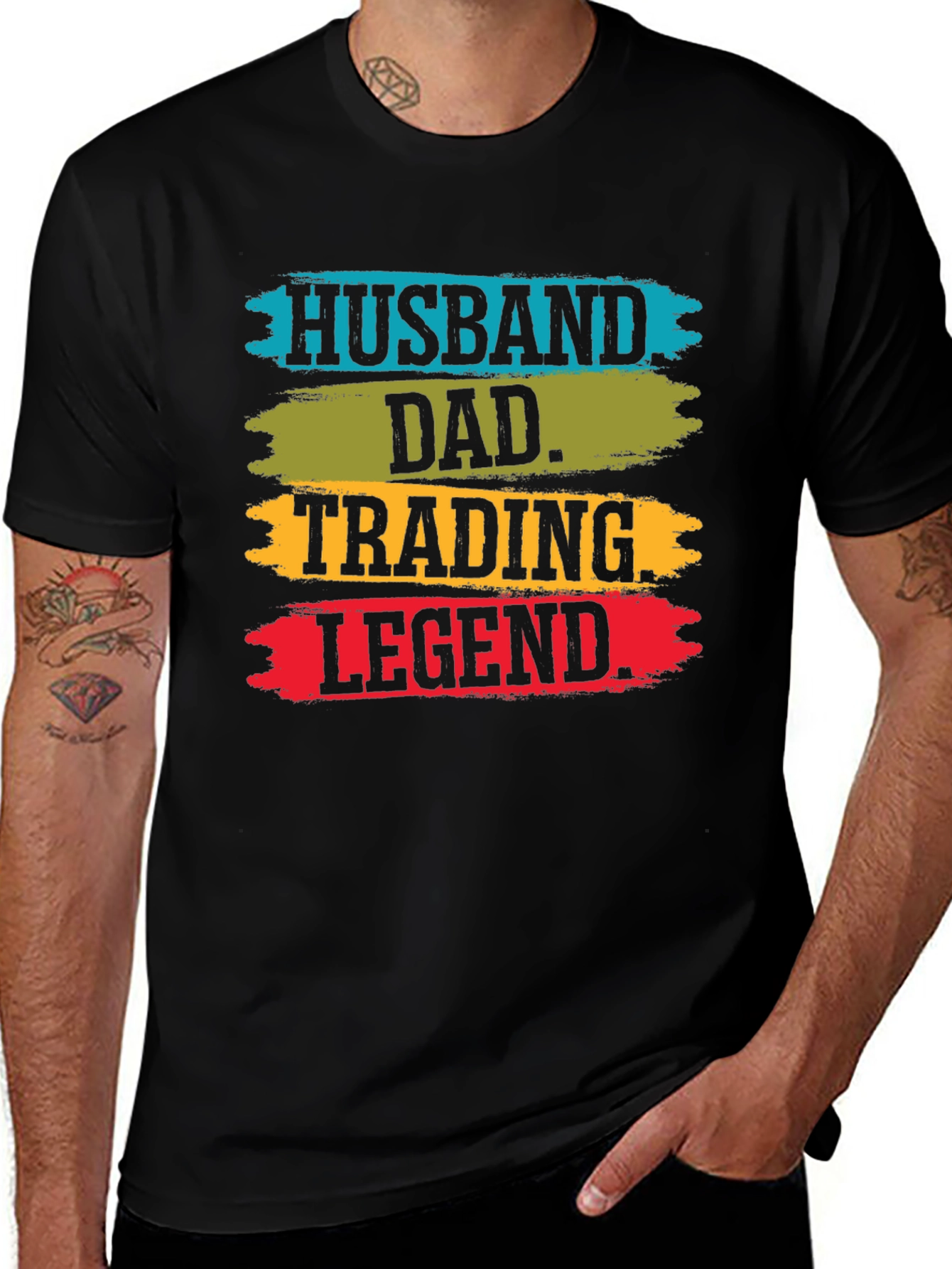 Husband Dad Trading Legend T-Shirt