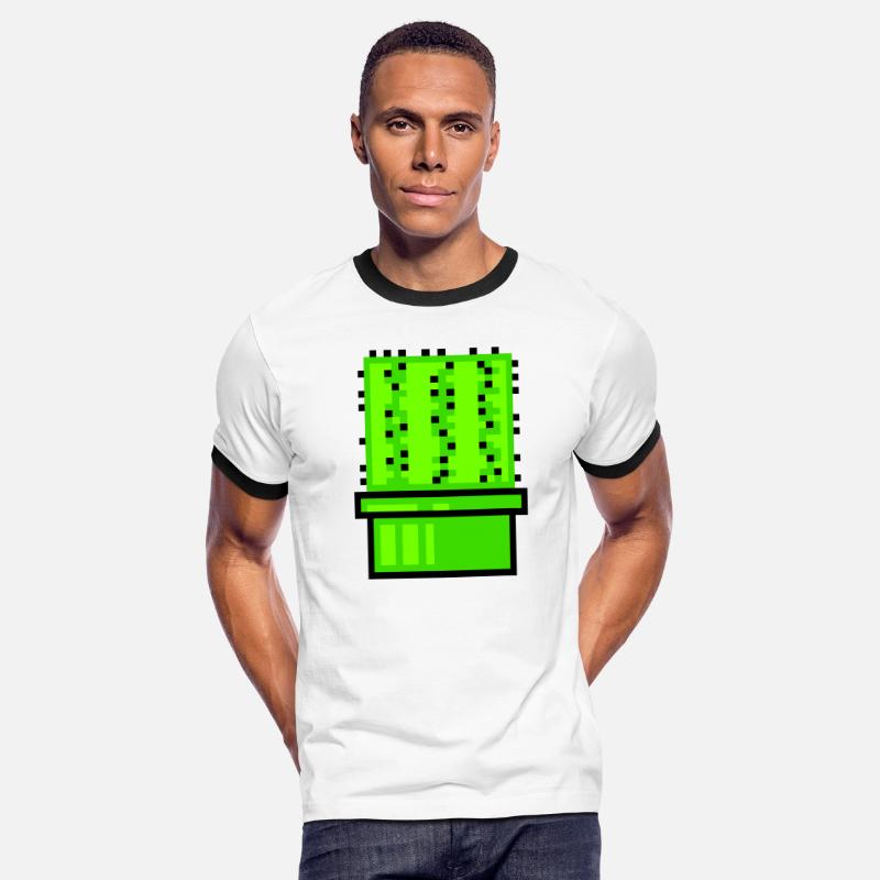 Cactus Cacti Retro Video Game Pixel Flower Pot
