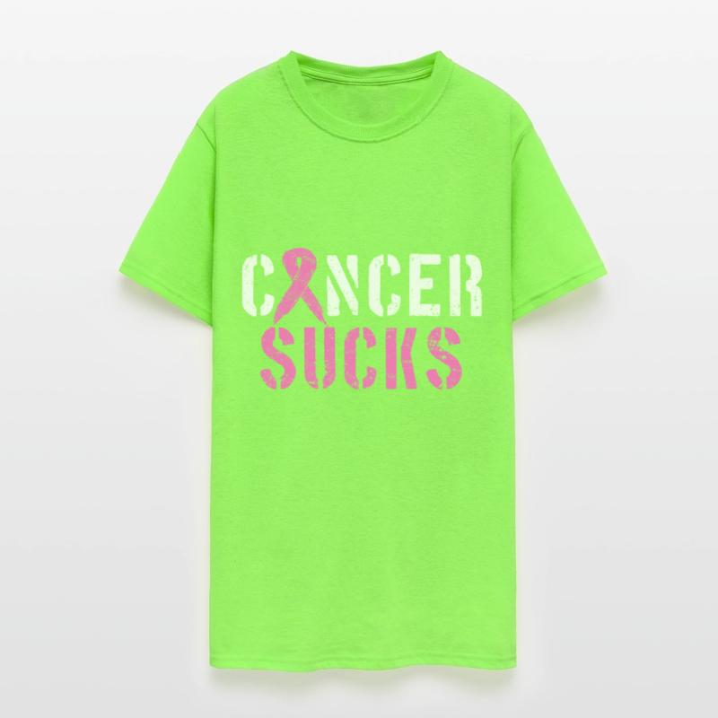 Cancer Sucks Pink Ribbon