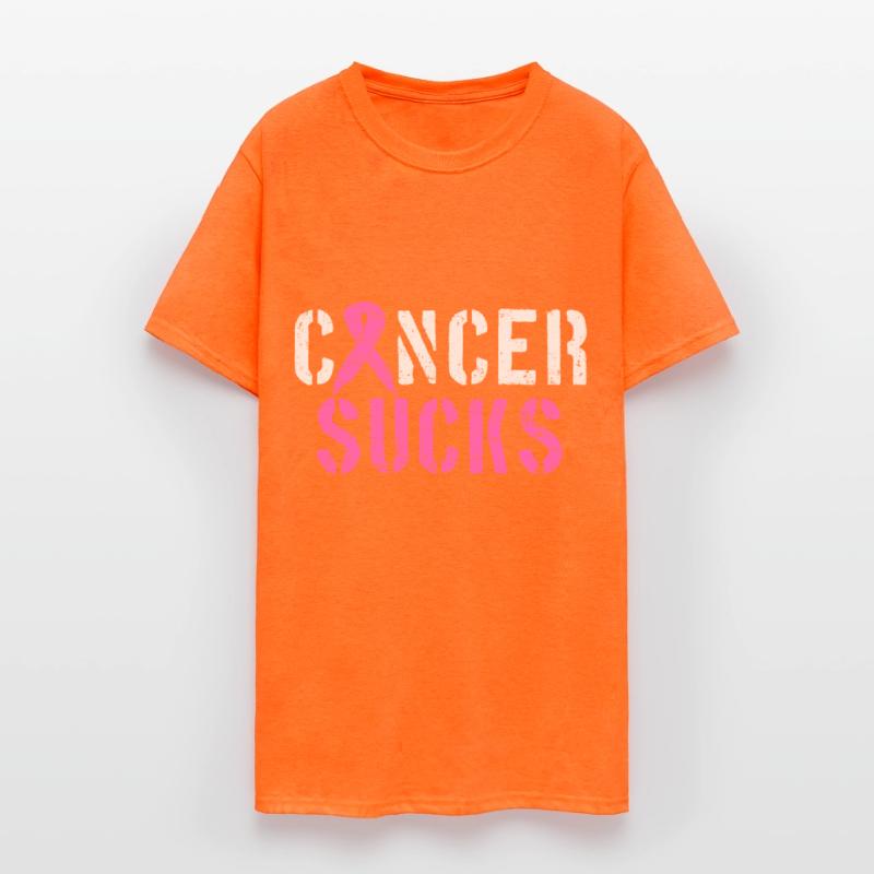 Cancer Sucks Pink Ribbon
