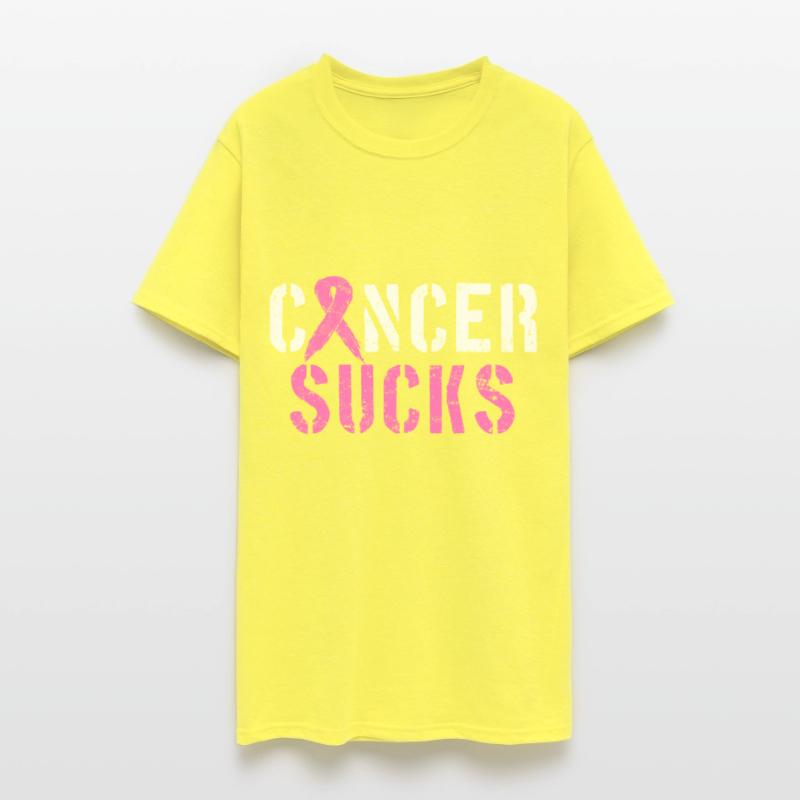 Cancer Sucks Pink Ribbon