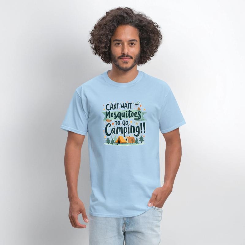 Can't Wait To Go Camping Mosquitoes