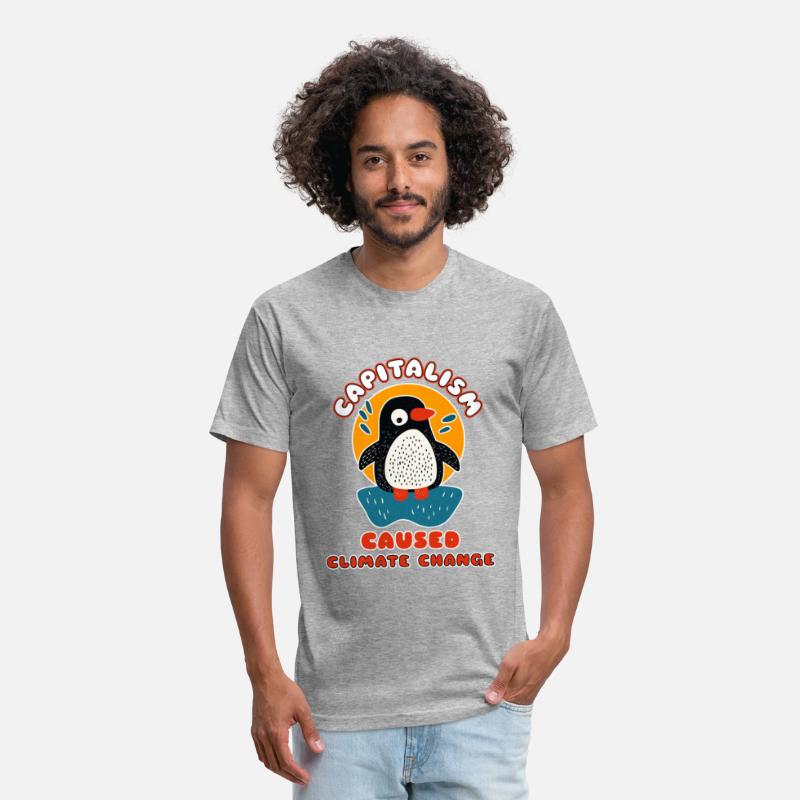 Capitalism Caused Climate Change Cute Penguin