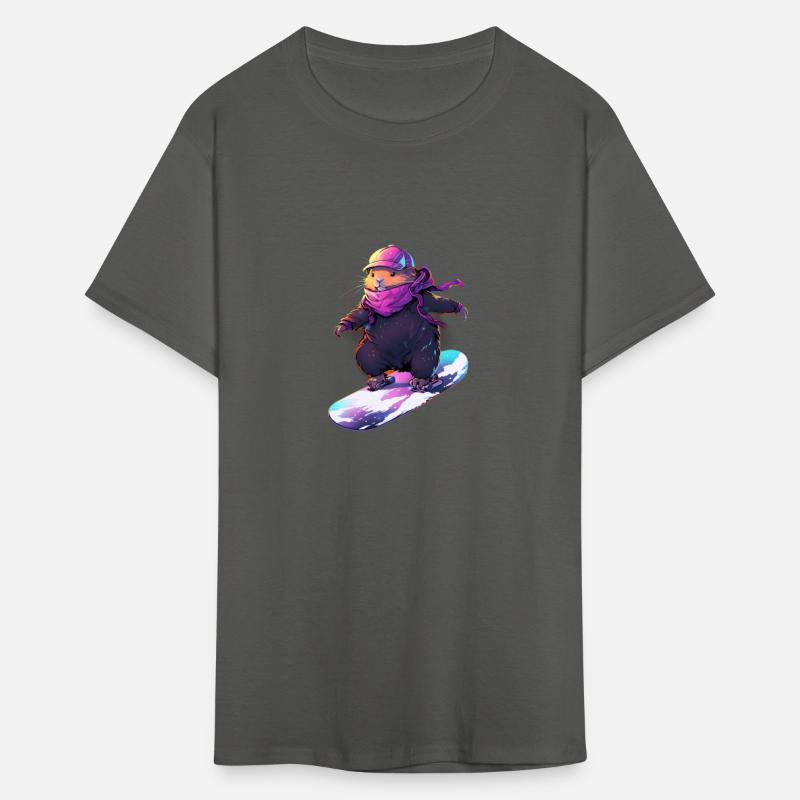 Capybara Snowboard Rider Snowboarder Snowboarding