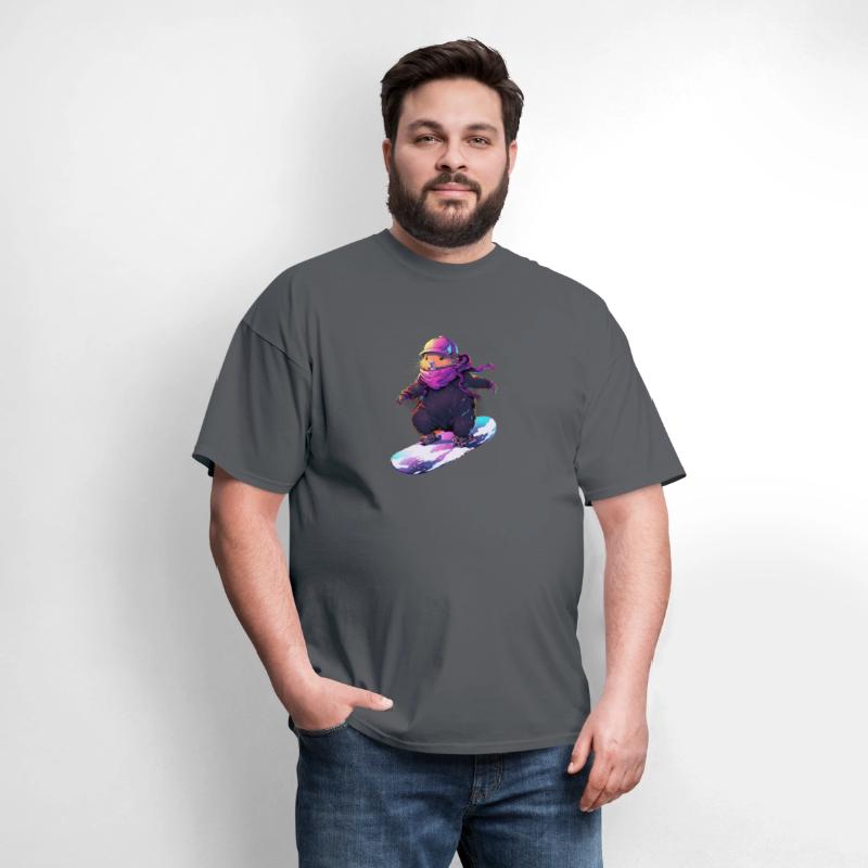 Capybara Snowboard Rider Snowboarder Snowboarding