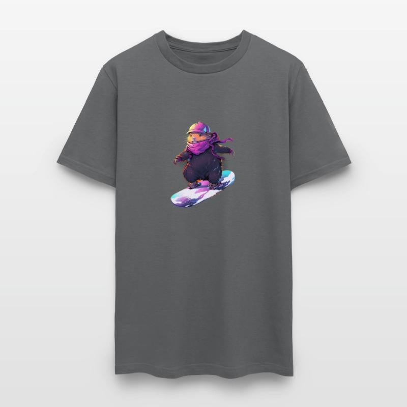 Capybara Snowboard Rider Snowboarder Snowboarding