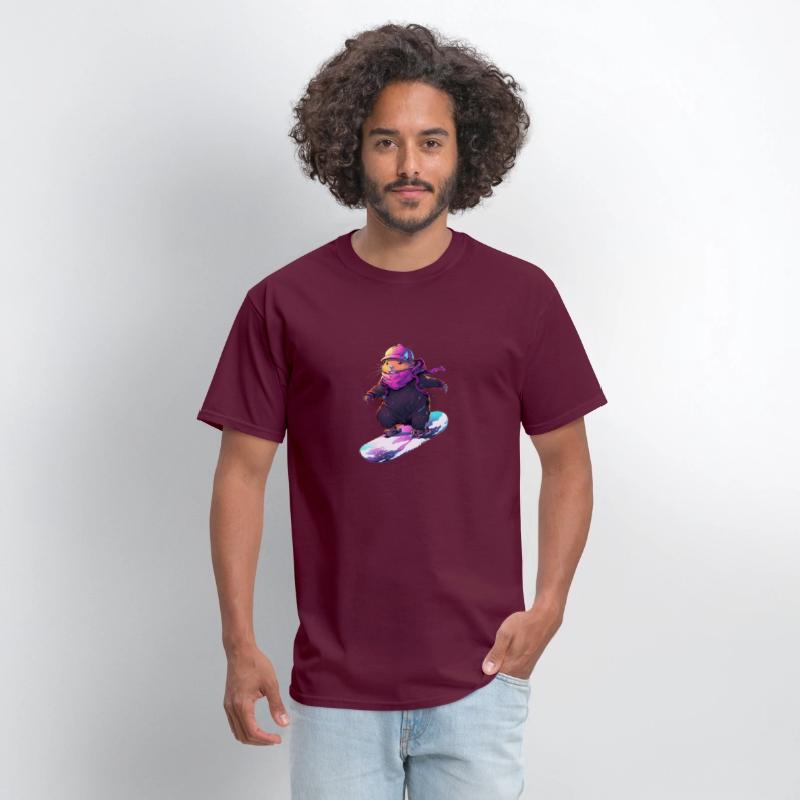 Capybara Snowboard Rider Snowboarder Snowboarding