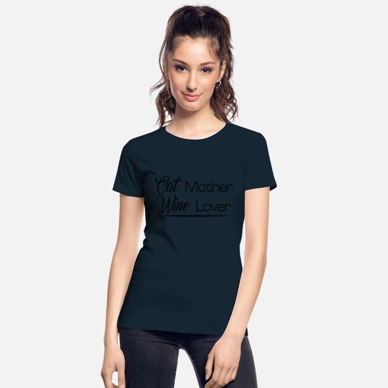 cat mother wine lover